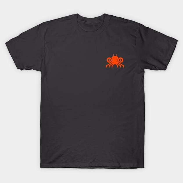 Spidy Orange T-Shirt by Bug Robot